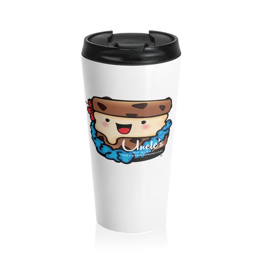 White Sammie Stainless Tumbler, 15 oz