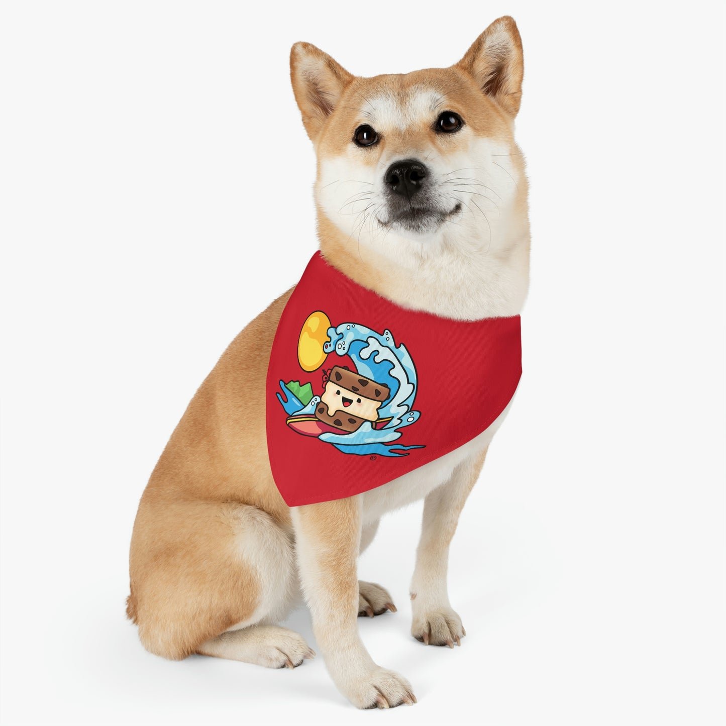 Surfin' Sammie Pet Bandana Collar